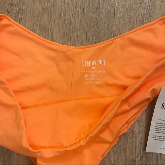 Djerf Avenue Tangerine Swimsuit BNWT - Picture 5 of 8